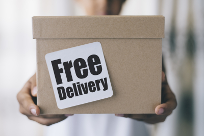 free delivery concept