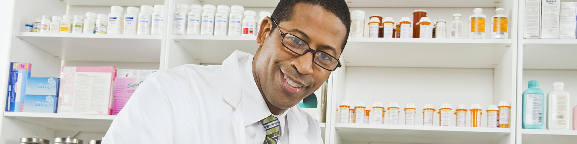 african american doctor smiling at camera